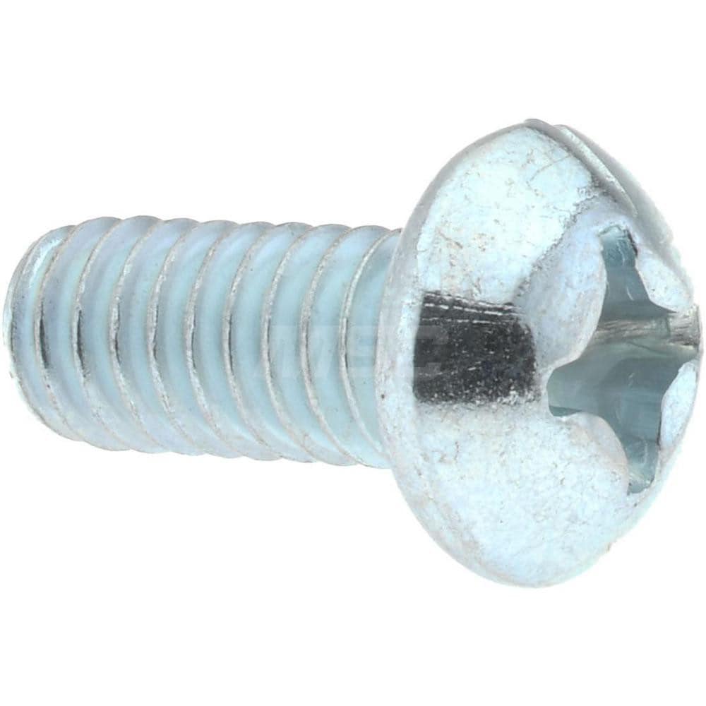 Machine Screw: #12-24 x 1/2", Round Head, Phillips