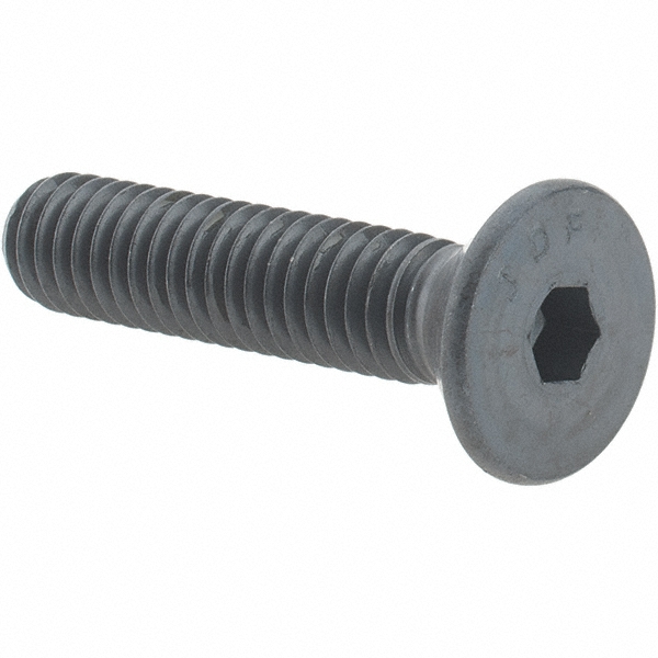Prime-Line 5/16 In.-18 X 3/4 In. Black Oxide Coated Steel Hex Allen Drive Flat Head Socket Cap Screws 25 Pack 9174170 - Foto 9