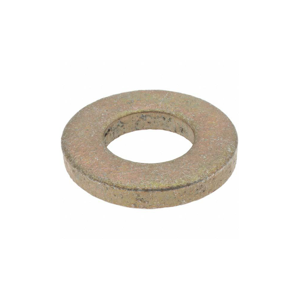 Value Collection 3/8" Screw SAE Flat Washer Steel, Zinc Yellow