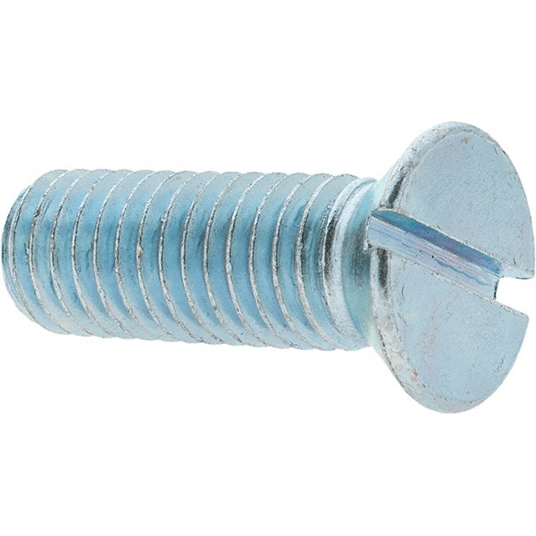 Machine Screw: 1/2-13 x 1-1/2 Flat Head, Slotted