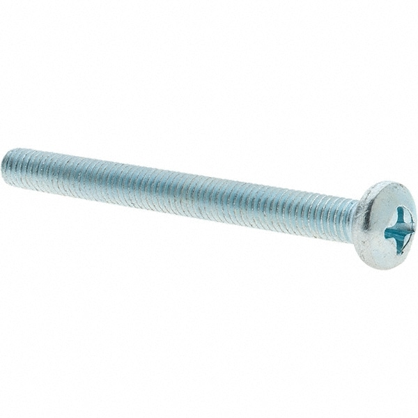 Machine Screw: #10-32 x 2" Length Under Head, Pan Head, Phillips
