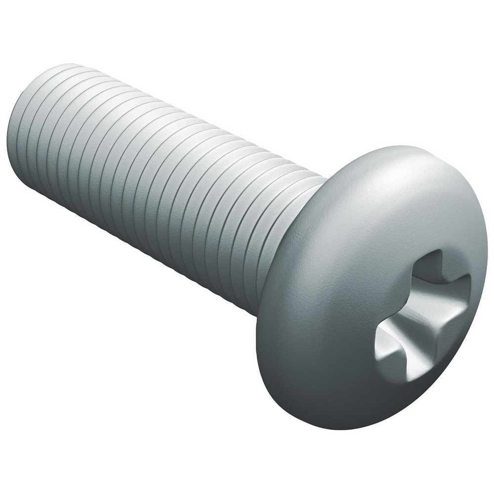 Machine Screw: M8x1.25 x 16.00 mm  Length Under Head, Pan Head, Phillips