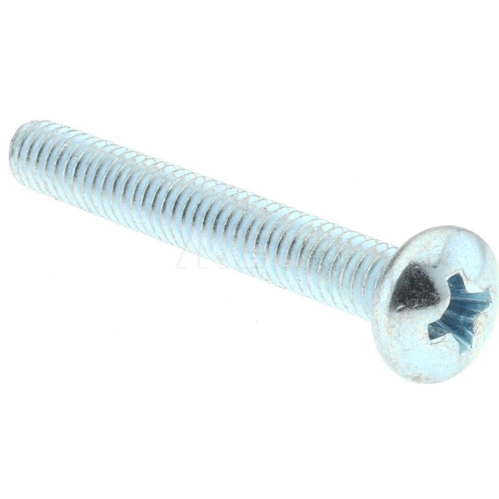 Machine Screw: #8-32 x 1-1/4" Length Under Head, Pan Head, Phillips