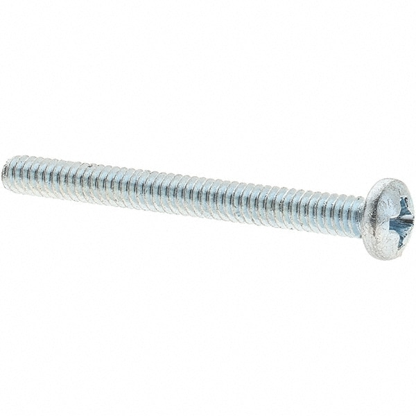 Machine Screw: #6-32 x 1-1/2" Length Under Head, Pan Head, Phillips