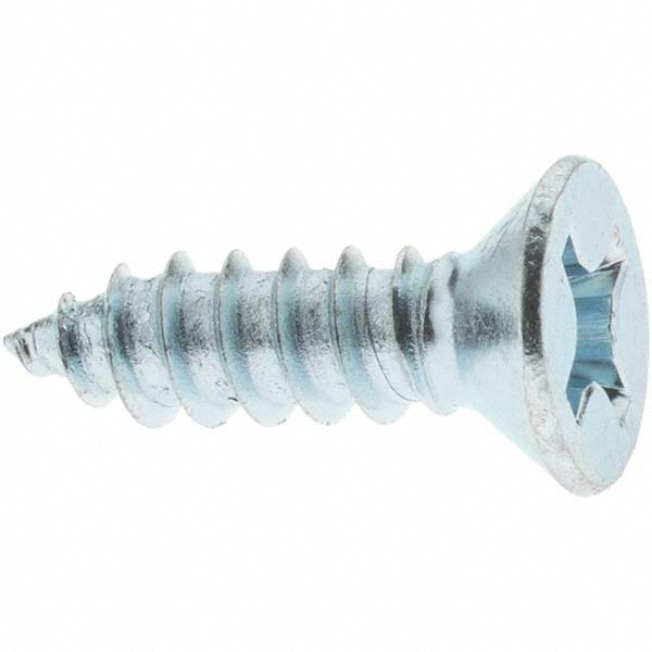 Value Collection - Sheet Metal Screw: #12, Flat Head, Phillips Drive, 3 ...