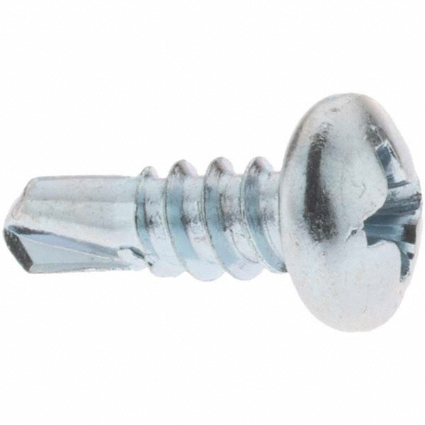 Sheet Metal Screw: #8, Pan Head, Phillips