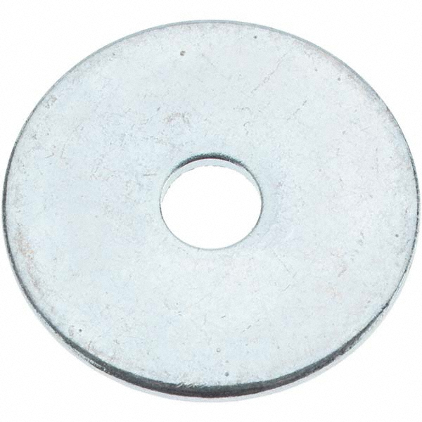 Lexar Industrial 1-1/4" USS Flat Washers – Zinc Plated Steel, 25 Pack, Inch Size
