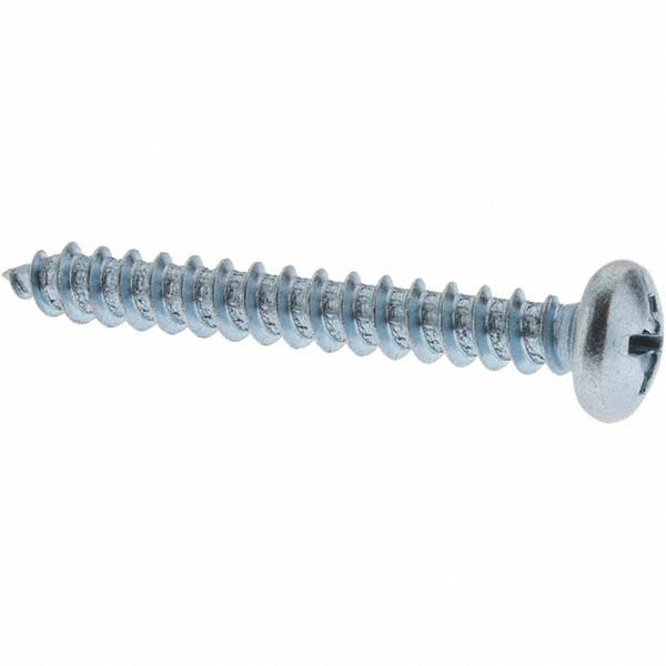 Sheet Metal Screw: #12, Pan Head, Phillips