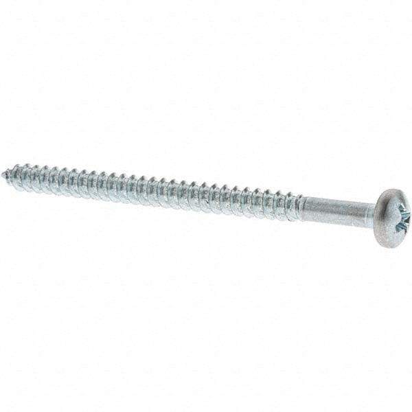 Sheet Metal Screw: #8, Pan Head, Phillips
