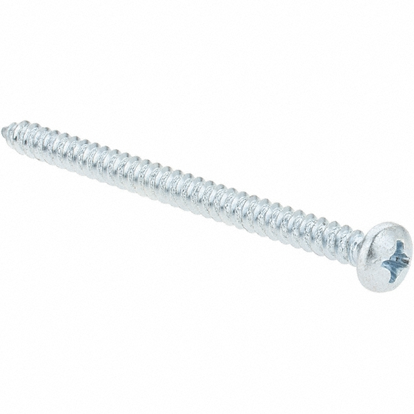 Sheet Metal Screw: #6, Pan Head, Phillips