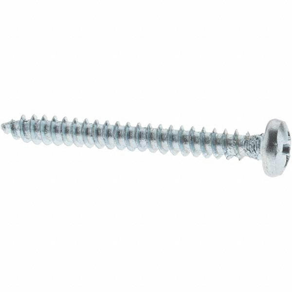 Sheet Metal Screw: #6, Pan Head, Phillips
