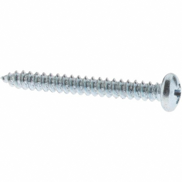Sheet Metal Screw: #4, Pan Head, Phillips