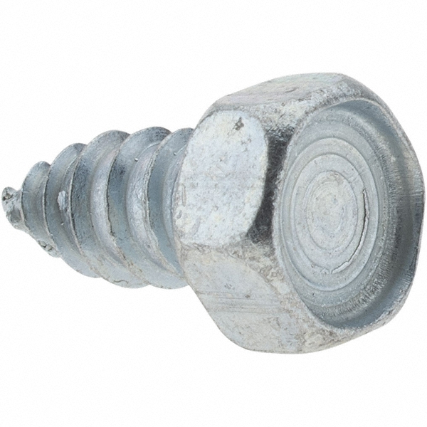 Sheet Metal Screw: 1/4, Hex Head, Hex