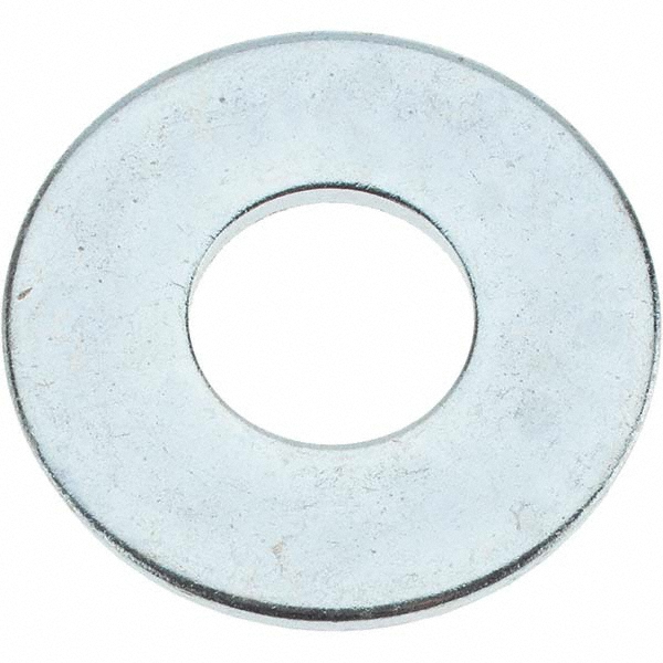 Value Collection 1" Screw USS Flat Washer Steel, ZincPlated MSC