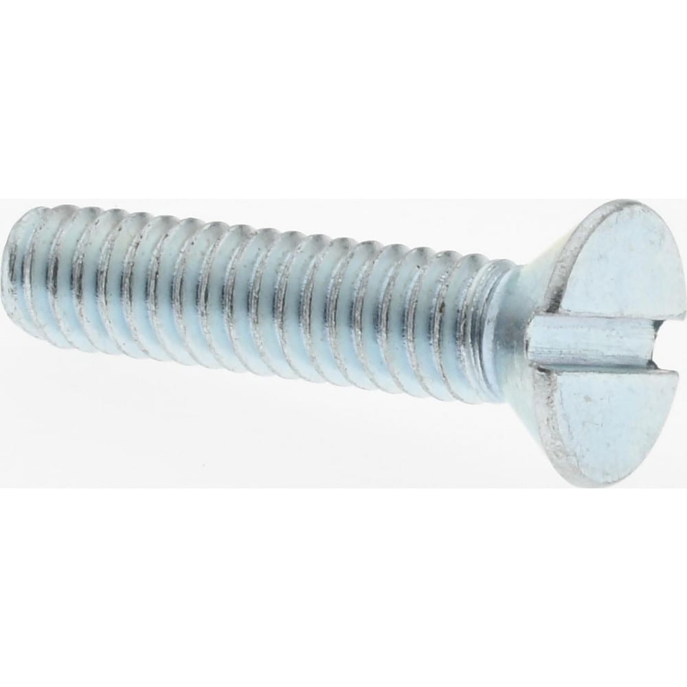 Machine Screw: #8-32 x 3/4", Flat Head, Slotted