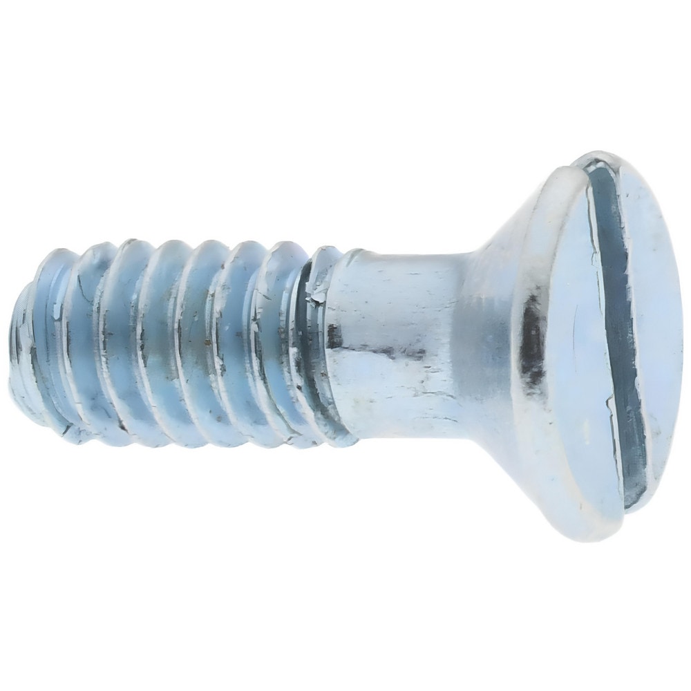 Machine Screw: #8-32 x 1/2", Flat Head, Slotted