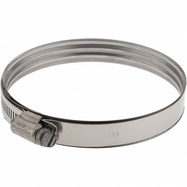 Worm Gear Clamp: SAE 64, Stainless Steel Band