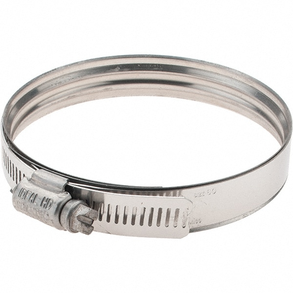 Worm Gear Clamp: SAE 60, Stainless Steel Band