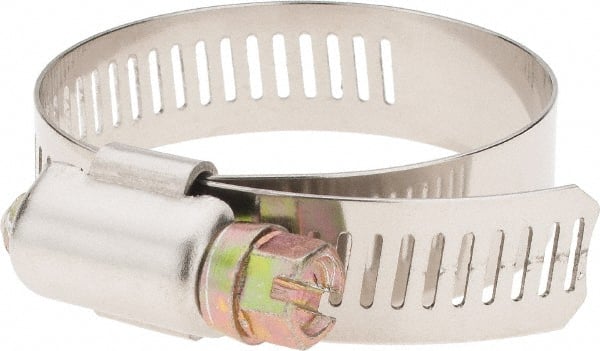 01.06″ – 2.00″, #24, Qty 25 Stainless Steel #24 Worm Drive clamps H24SS-25 – 