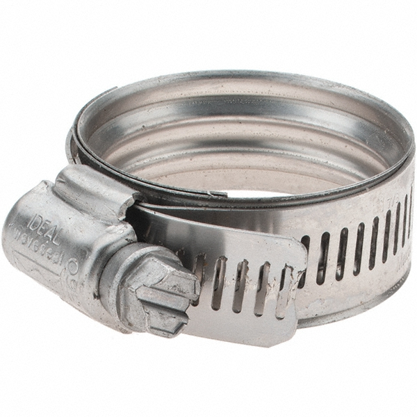 Worm Gear Clamp: SAE 22, Stainless Steel Band