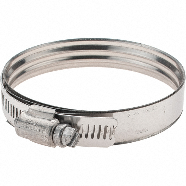 Worm Gear Clamp: SAE 52, Stainless Steel Band