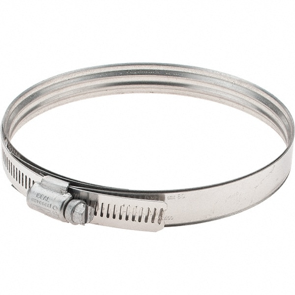 Worm Gear Clamp: SAE 80, Stainless Steel Band