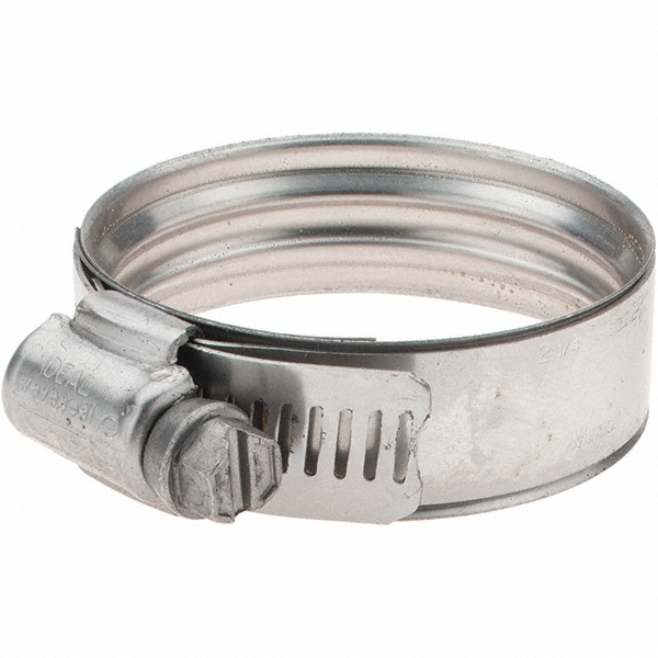 Worm Gear Clamp: SAE 28, Stainless Steel Band