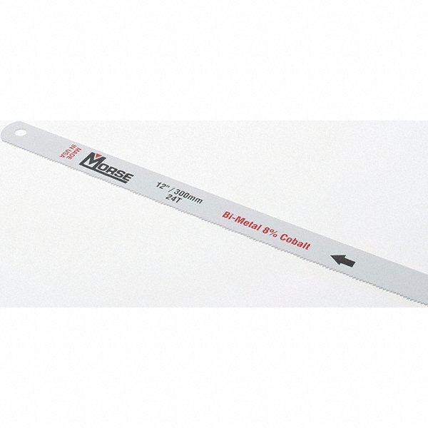 M.K. MORSE 12" 24 TPI BiMetal Hand Hacksaw Blade 52688348 MSC