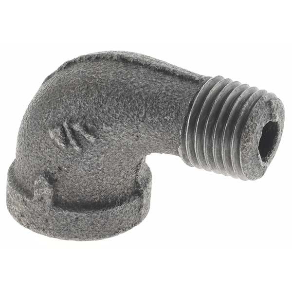 Black 90 ° Street Elbow: 1/4"