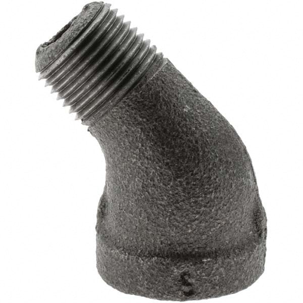 Black 45 ° Street Elbow: 3/8"
