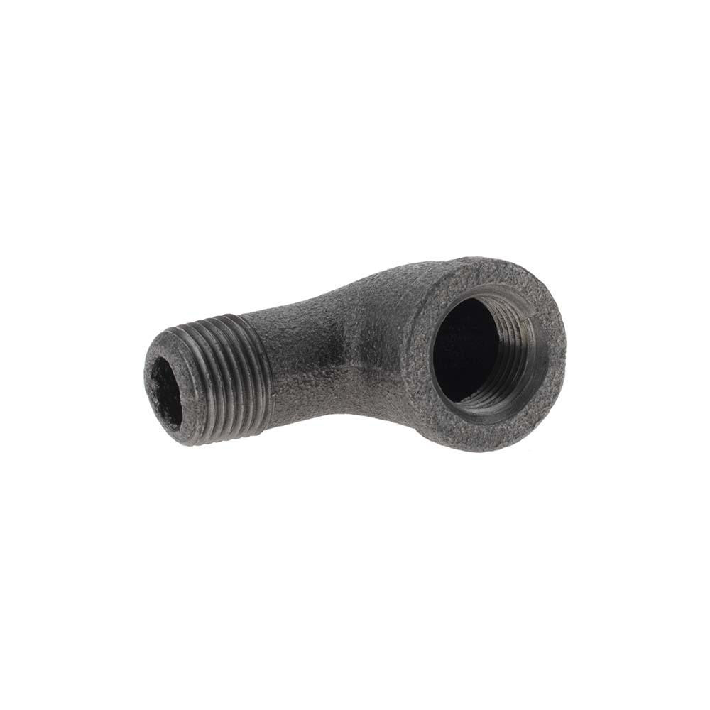 Value Collection - Black 90 deg Street Elbow: 3/8