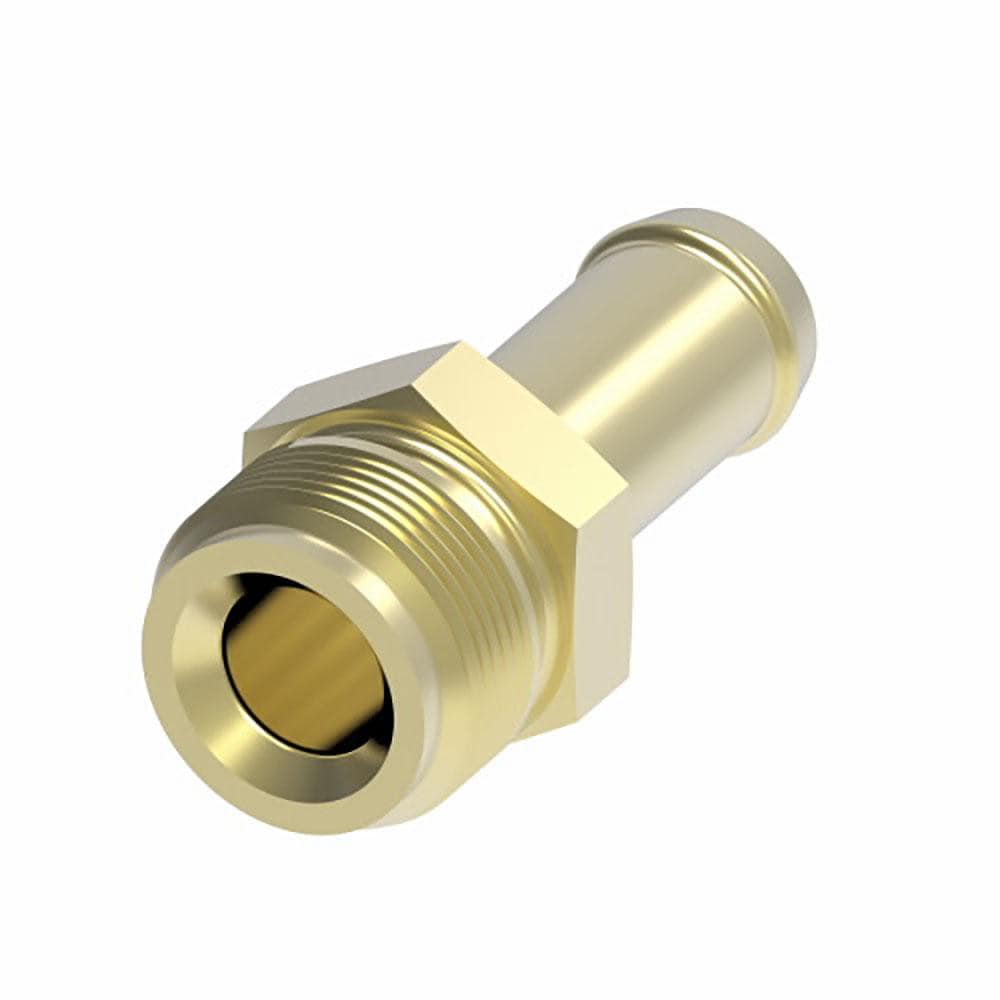 Barbed Hose Fitting: 3/8" x 3/8" ID Hose, Connector