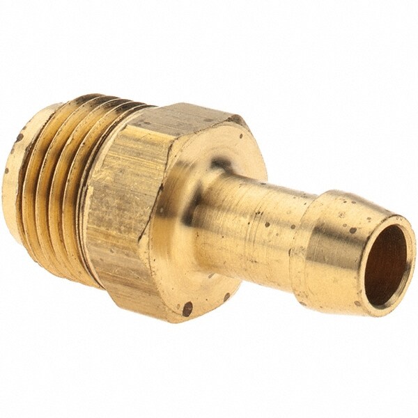 Barbed Hose Fitting: 3/8" x 5/16" ID Hose, Connector