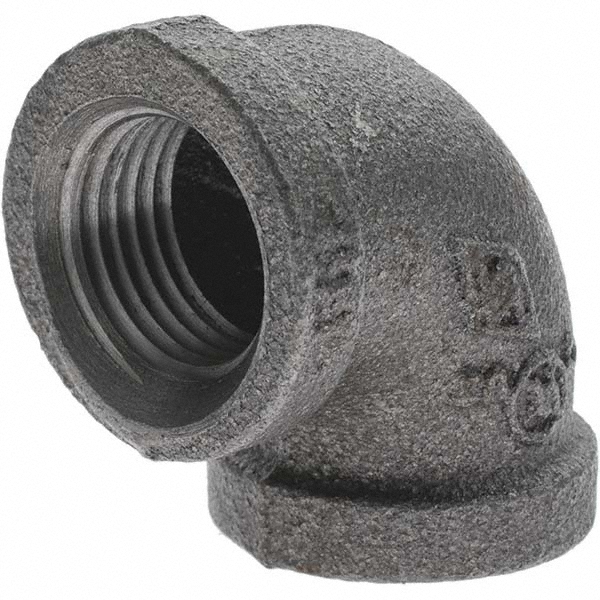 Black 90 ° Elbow: 1/2"