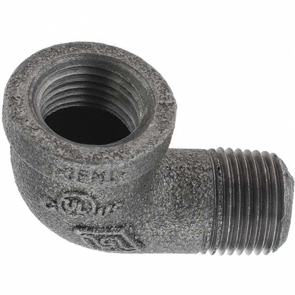 Black 90 ° Street Elbow: 1/2"