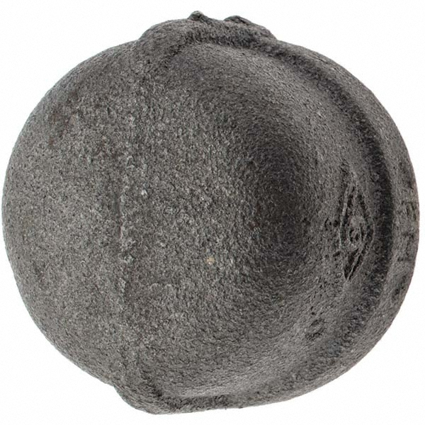 Black End Cap: 1"