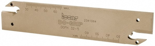 Iscar 2301247 Indexable Grooving Blade: 1.2598" High, Neutral, 0.1969" Min Width Image