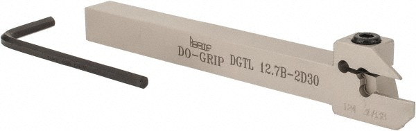 Iscar 2301424 0.591" Max Depth, 0.075" to 0.098" Width, Left Hand Indexable Grooving/Cutoff Toolholder Image