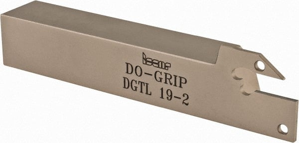 Iscar Indexable Grooving-Cutoff Toolholder: DGTL 19-2, 0.075 to 0.098″  Groove Width, 0.69″ Max Depth of Cut, Left Hand 52701497 MSC Industrial  Supply