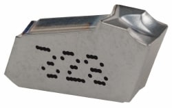 Iscar - Cutoff Insert: GFN 3J IC-328, Carbide, 3 mm Cutting Width