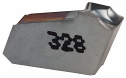 Iscar - Cutoff Insert: GFR3J-6D IC328, Carbide, 3 mm Cutting Width