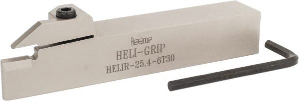 Iscar - Indexable Grooving Toolholder: HELIR 19-3T20, External