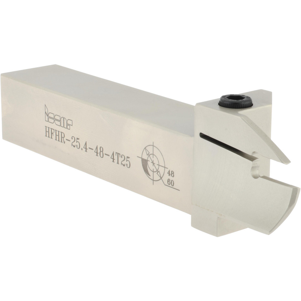 くら Iscar - Indexable Grooving Toolholder: HFHR 25.4-48-4T25, External