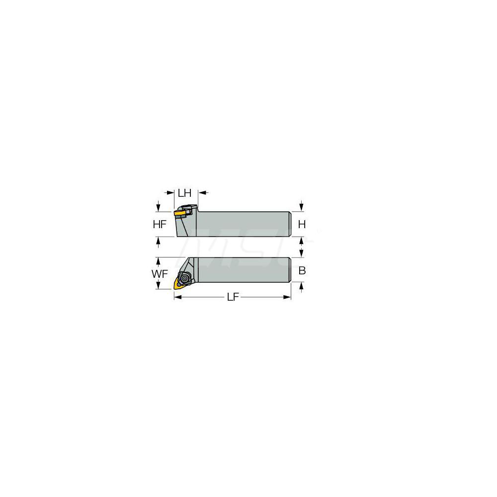 Iscar - Indexable Turning Toolholder: MWLNR 12-4W | MSC Direct