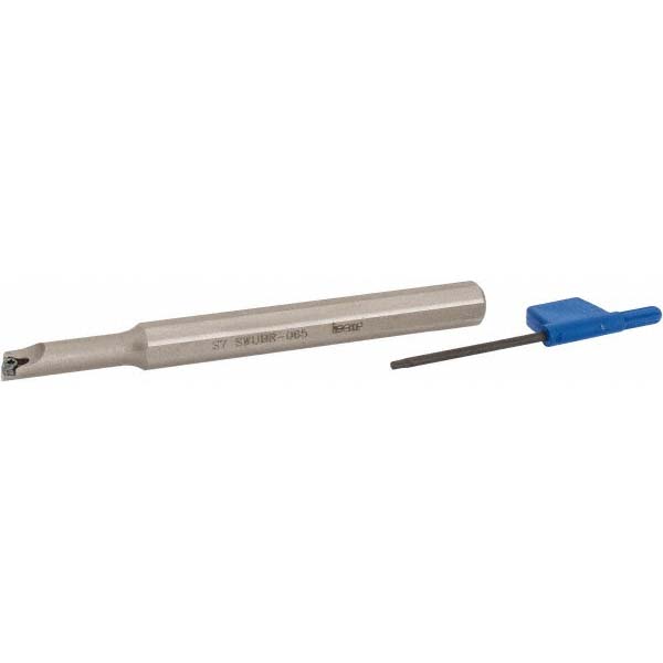 Indexable Boring Bar: S7-SWUBR-065 I, 0.2760" Min Bore, Right Hand, Steel