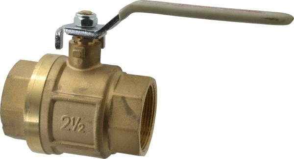 Value Collection TXN250 Full Port Manual Ball Valve: 2-1/2" Pipe, Full Port Image