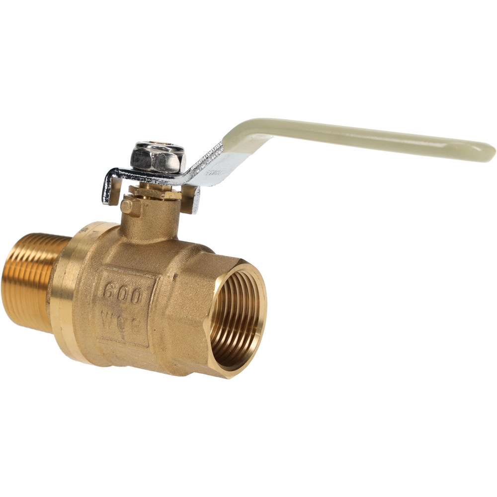 Full Port Manual Ball Valve: 1" Pipe, Full Port