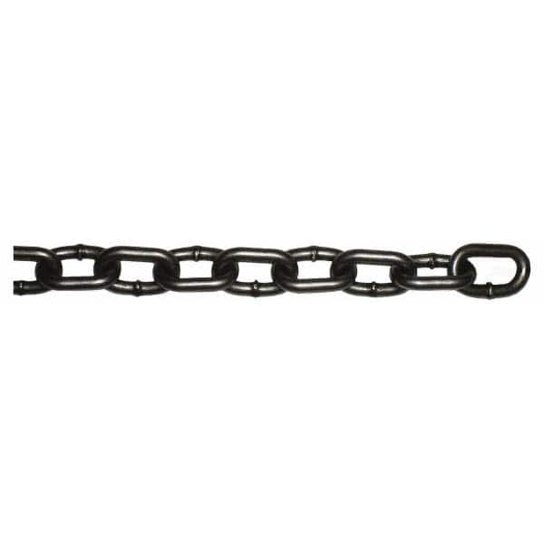 Strong Heavy Duty Steel Chain BZP Bright Zinc Plated Side Welded Security Links 