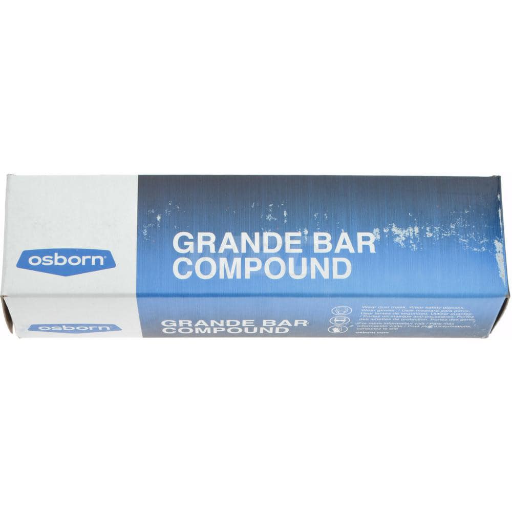 Osborn 47332SP White Buffing Compound, Standard Bar, 1-1/2 Width x 1-1/4  Height x 6-1/4 Length