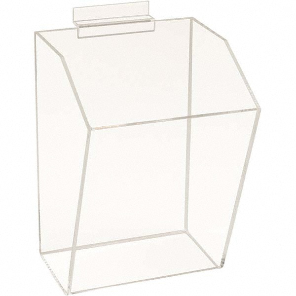 ECONOCO - Plastic Slatwall Bin: Clear | MSC Industrial Supply Co.